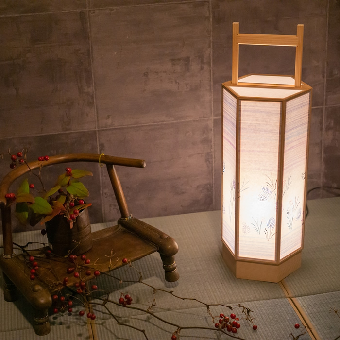 新洋電気 スタンドライト 宵 yoi 染灯り SIS02