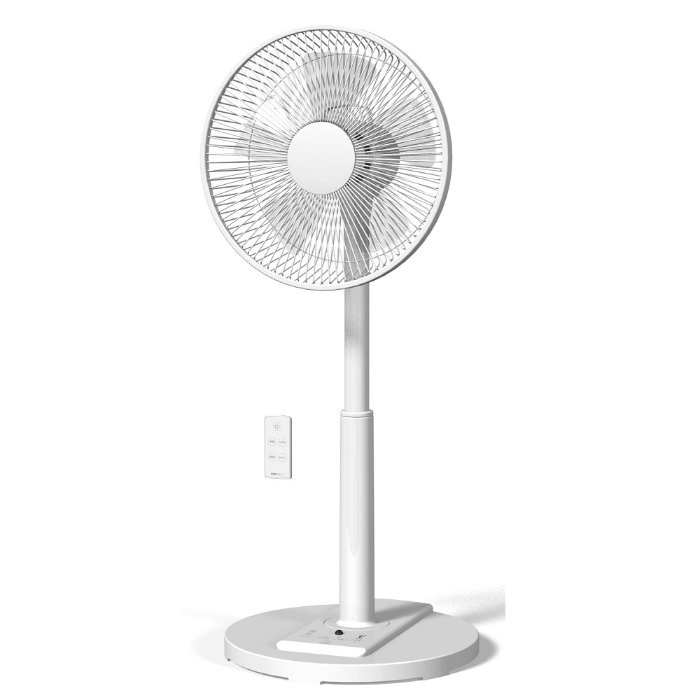 エスケイジャパン 扇風機 サーキュレーター リビング扇 DCフルリモコン ホワイト SKJ-K30DC-WH ホワイト DCモーター