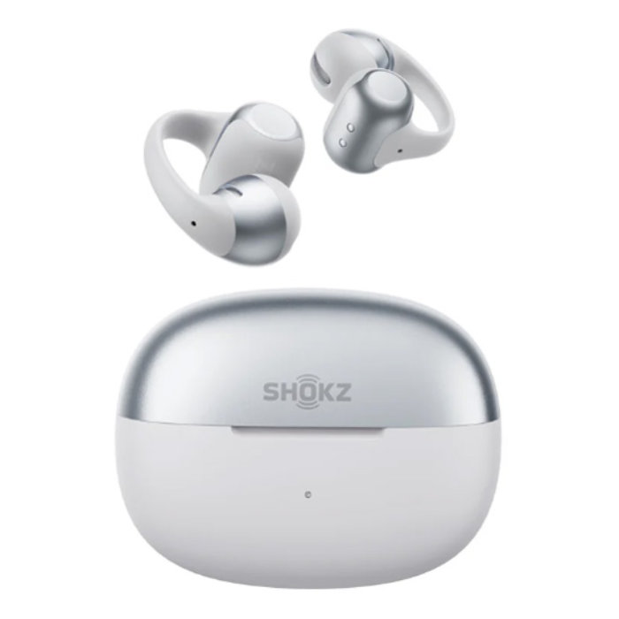 Shokz 完全ワイヤレスイヤホン OpenDots 2 イヤーカフ型 SKZ-EP-000071 グレー ショックス