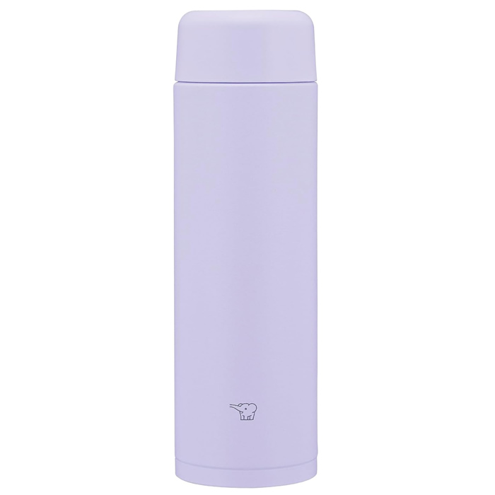 象印 水筒 0.35L TUFF ステンレスマグ SM-MS35-VM ライラックパープル 保温 保冷 350ml 軽量 コンパクト シームレスせん 食器洗い乾燥機対応 ラクリアコート+ スポーツドリ