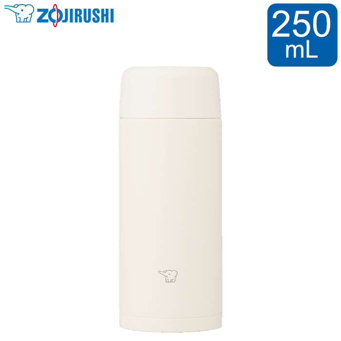 象印 ステンレスマグ TUFF SM-MT 250mL 保温 保冷 SM-MT25-WM ブライトホワイト