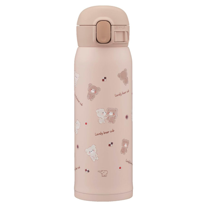 象印 0.48L ステンレスボトル シームレスせん 480ml 水筒 SM-WJ48-CZ ベアベージュ キッズマグ ステンレスマグ