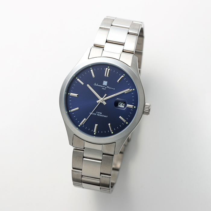 Salvatore Marra サルバトーレマーラ 腕時計 日付表示 SM24107-SSDBL