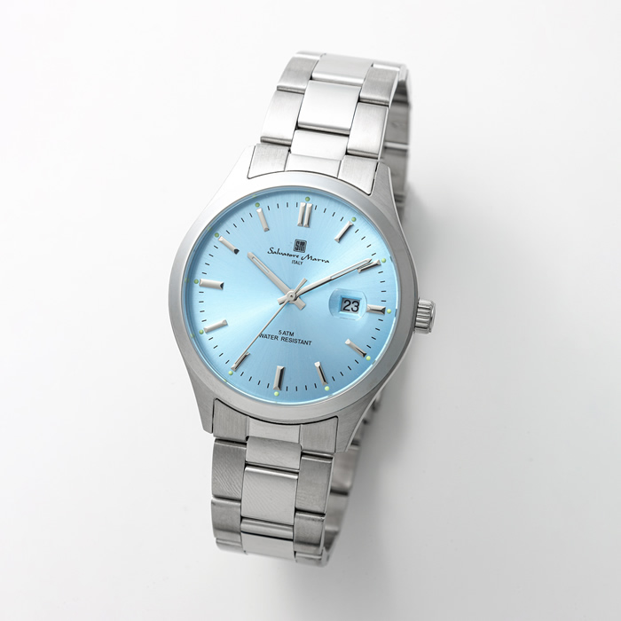 Salvatore Marra サルバトーレマーラ 腕時計 日付表示 SM24107-SSLBL