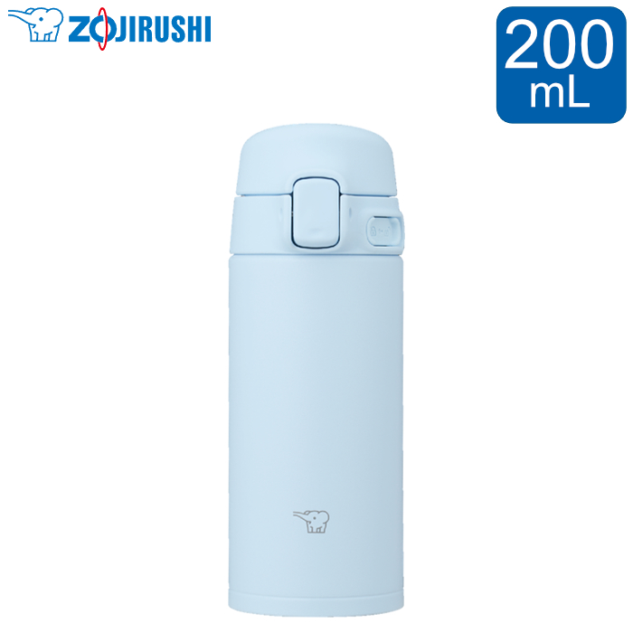 象印 ステンレスマグ TUFF SU-FA 200mL 保温 保冷 SU-FA20-AM ソフトブルー