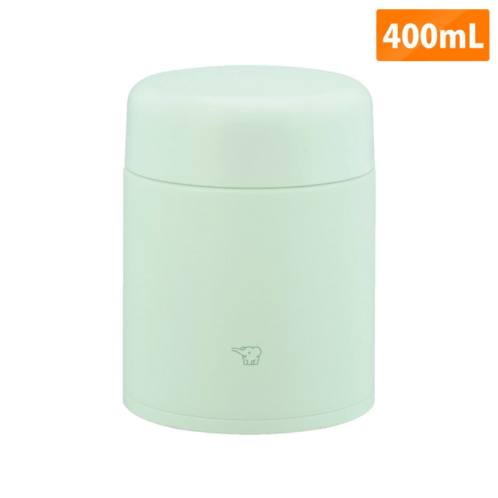 象印 ステンレス スープジャー 400mL SW-LA型 大きめ茶碗サイズ SW-LA40-GM エアリーグリーン