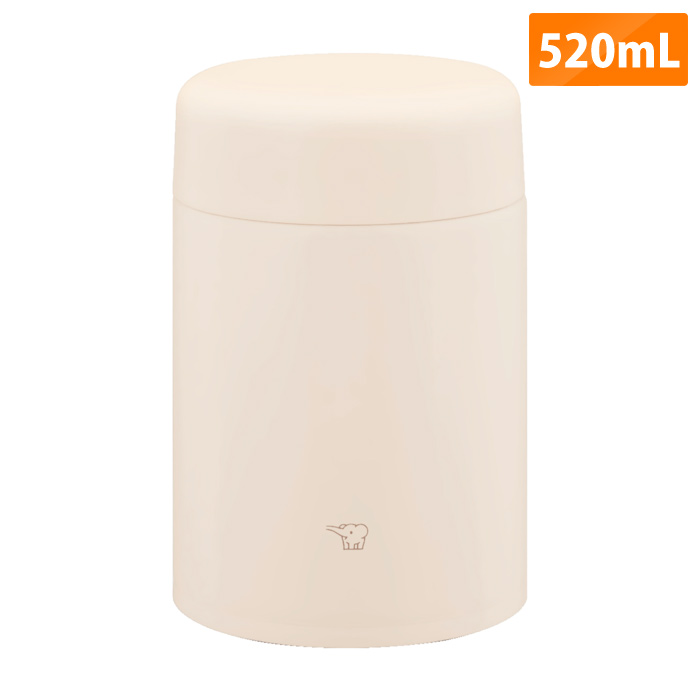 象印 ステンレス スープジャー 520mL SW-LA型 どんぶりサイズ SW-LA52-CM エクリュベージュ