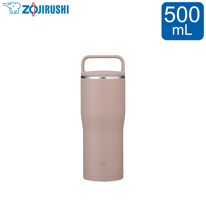 象印 ステンレスキャリータンブラー TUFF SX-NA 500mL 保温 保冷 SX-NA50-CM サンドベージュ