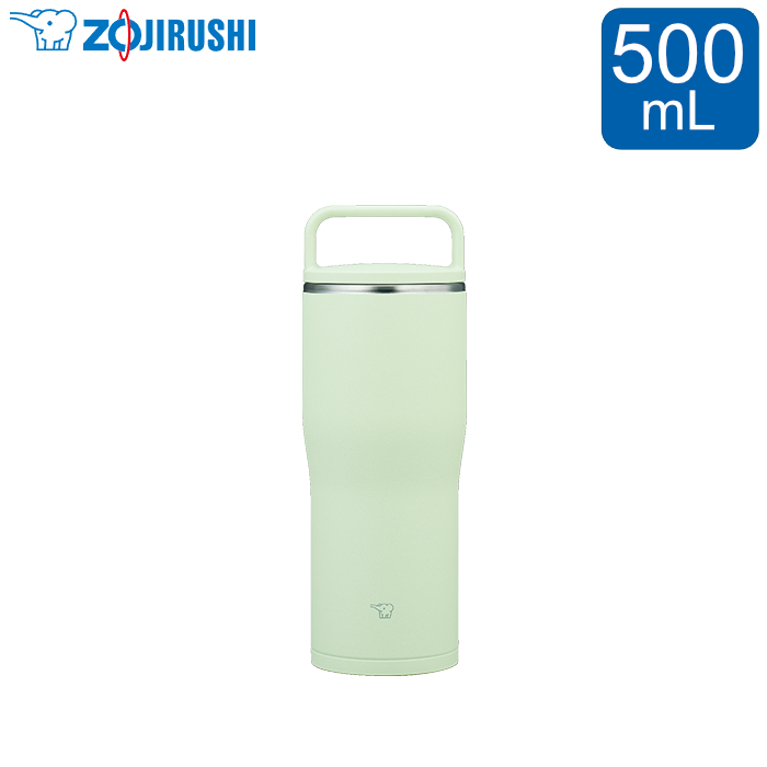 象印 ステンレスキャリータンブラー TUFF SX-NA 500mL 保温 保冷 SX-NA50-GM エアリーグリーン