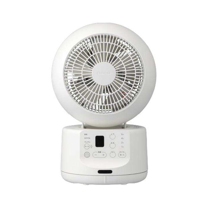 東芝 サーキュレータ― TFC-15DT28-W ホワイト DCモーター リモコン付き イオン 3D首振り 5枚羽根 風量9段階