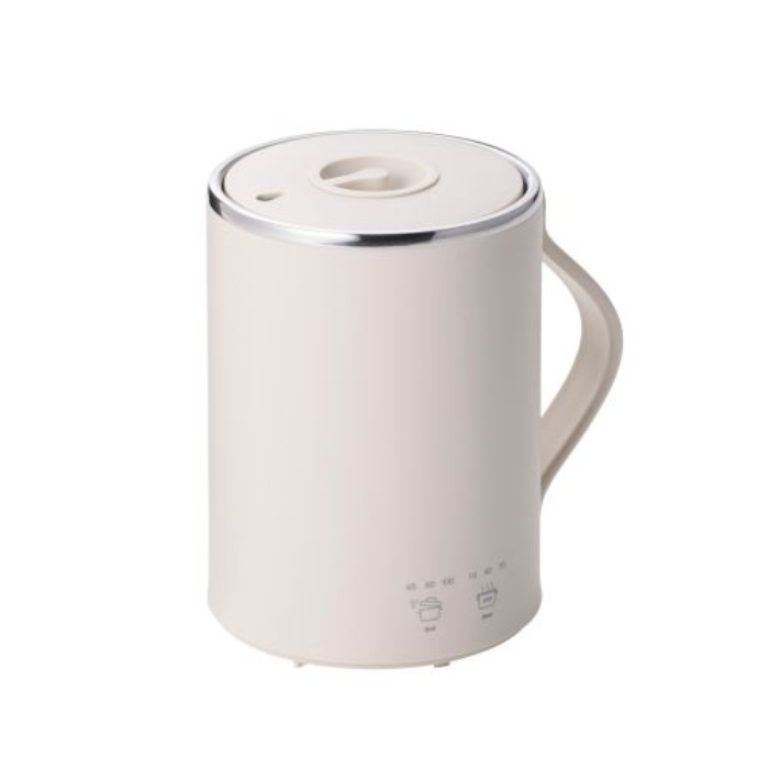 テスコム マグカップ型電気なべ 350mL クックマグ Cook Mug 沸かす 煮る 保温 TGM20A-C ベージュ