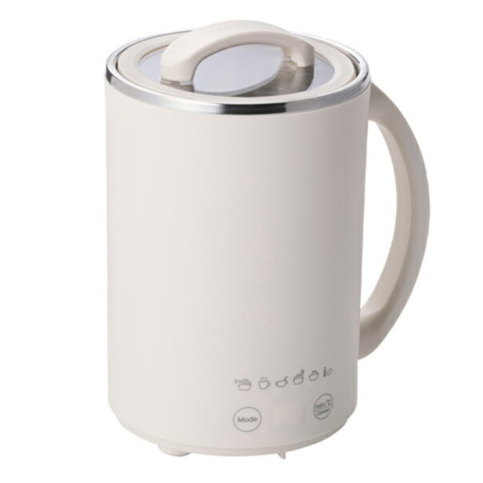 テスコム マグカップ型電気なべ 500ml クックマグプラス Cook Mug plus 大容量モデル 沸かす 煮る 保温 TGM30A-C ベージュ