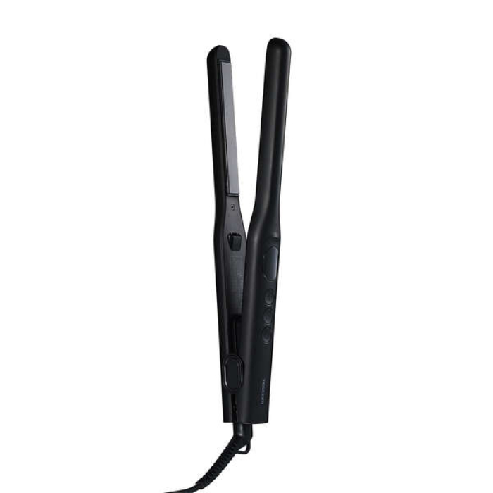 テスコム ヘアアイロン ストレート マイナスイオン スリム 5段階温度調節 最高温度200℃ ナノセラミック TS368A-K ブラック