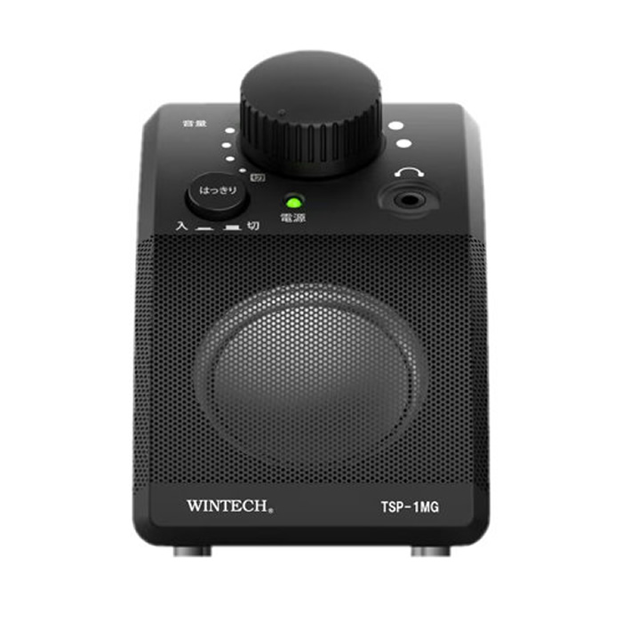 WINTECH 手もとスピーカー TSP-1MG ブラック