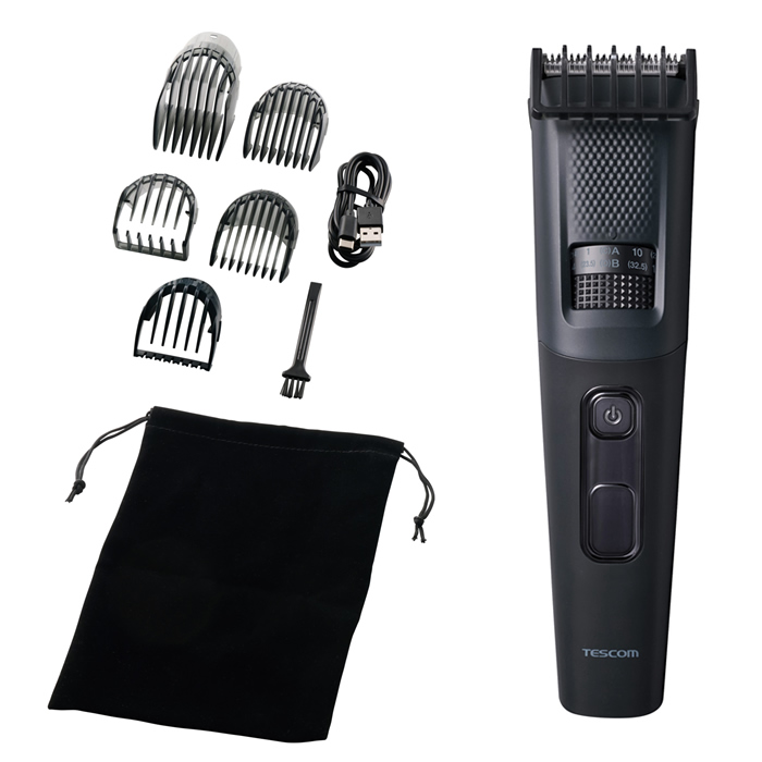 テスコム ヘアカッター TT690B-H ダークグレー 充電式 交流式 バリカン TESCOM
