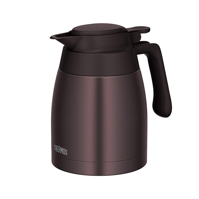 サーモス ステンレスポット 1000ml ブラウン TTG-1000-BW