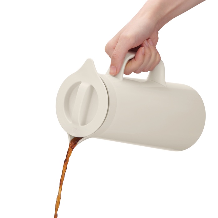 サーモス ステンレスポット 1000ml ホワイトサンド TTH-1000-WHSD THERMOS