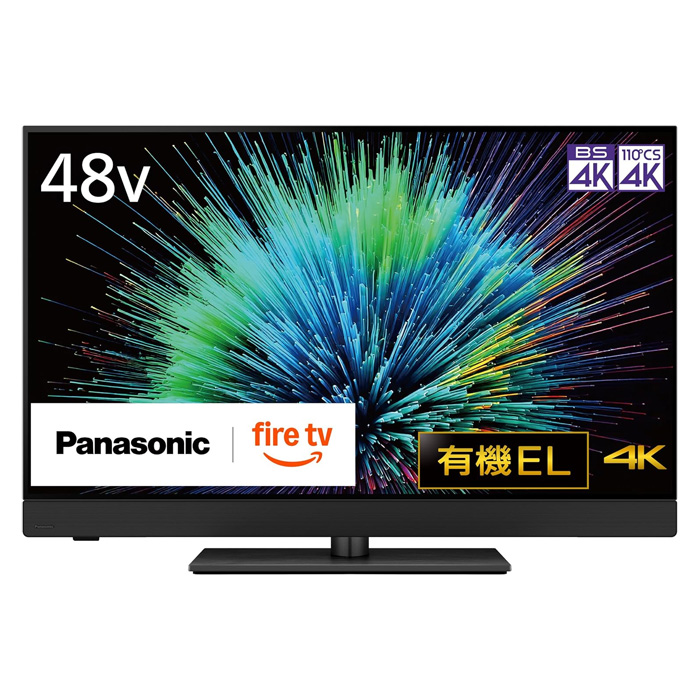 パナソニック 48V型 4K有機ELテレビ ビエラ TV-48Z90B 4Kチューナー内蔵