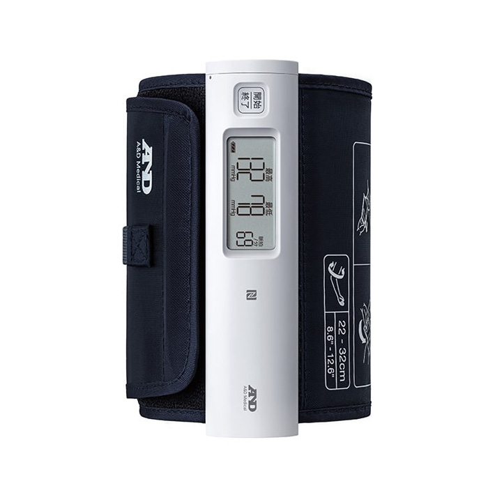 エー・アンド・デイ A&D NFC内蔵 上腕式ホースレス血圧計 UA-1100NFC-WH ホワイト