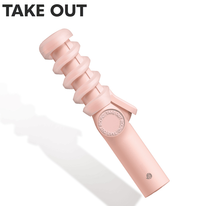 TAKE OUT ヘアアイロン カール Take out 4.5 Multi Round マルチラウンド 充電式コードレス UCI-A3226 ピンク
