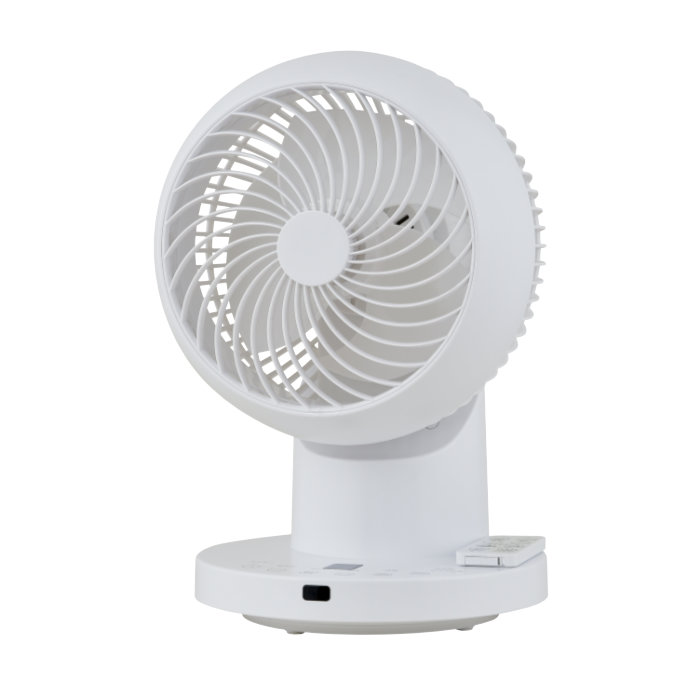 おおたけ 360°フルリモコン DCサーキュレーター UF-DC156AFR-W DCモーター 3枚羽根 リモコン付