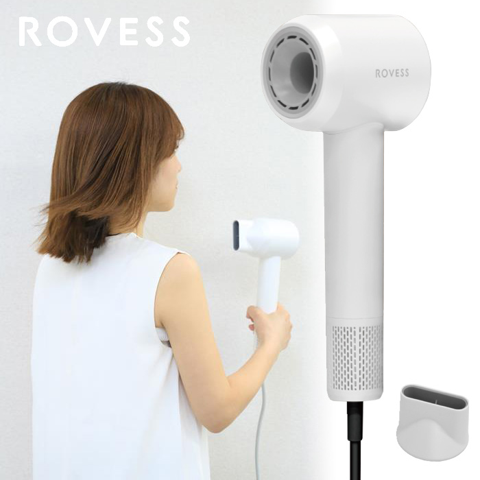 ROVESS 高速ヘアードライヤー マイナスイオン VS-BT10-WH ホワイト ベルソス