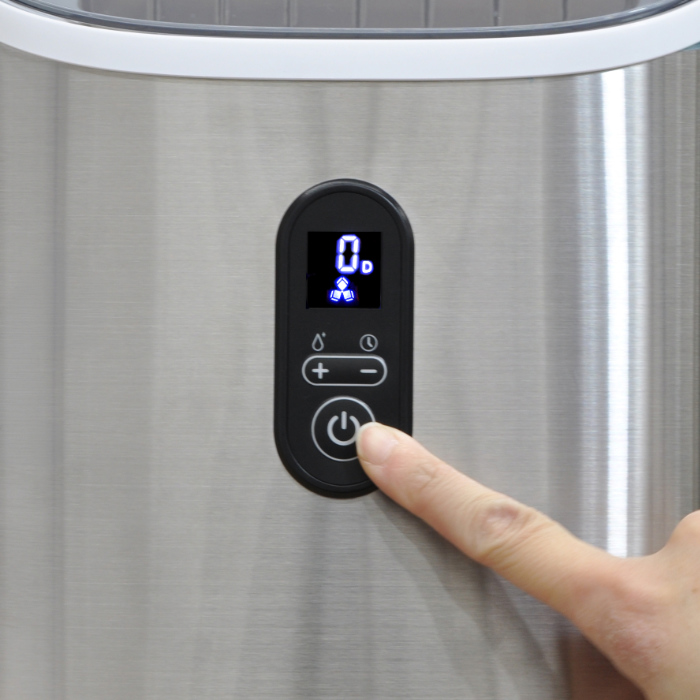 ベルソス クリスタル高速製氷機 VS-ICE016-SL シルバー VERSOS: 家電の