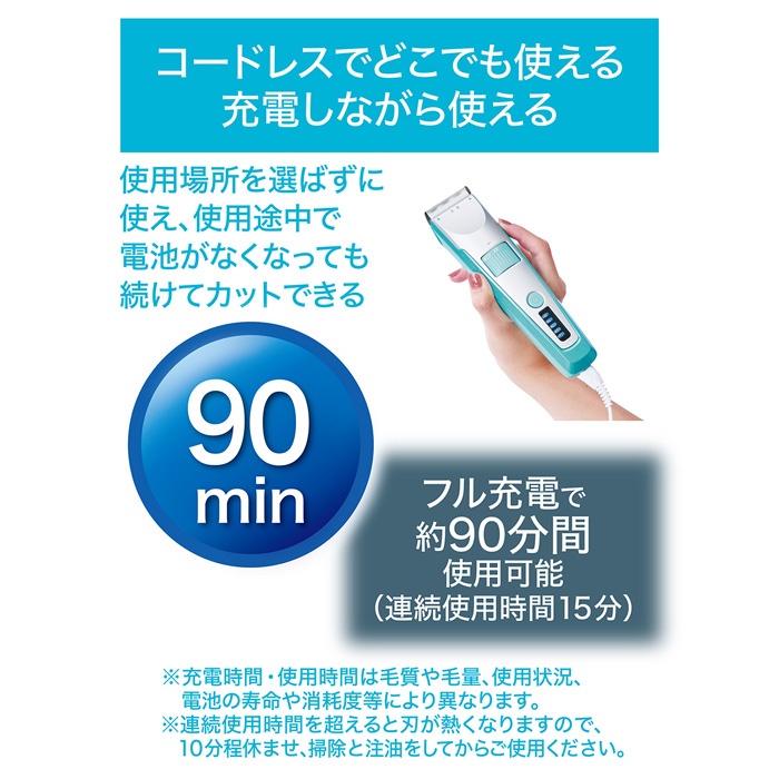 ペティオ SelfTrimmer コードレスバリカン レギュラー2 W27668 Petio 犬猫用品 W27668