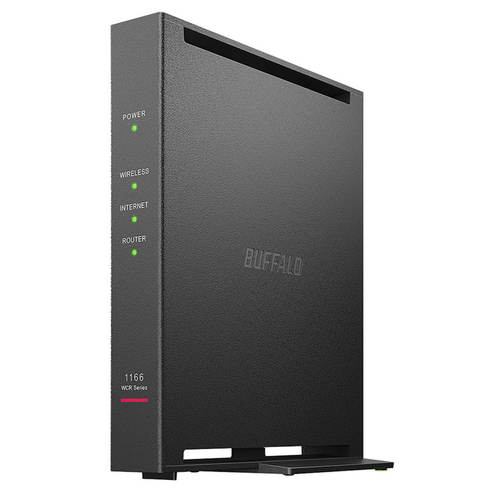 バッファロー Wi-Fi 5対応 Wi-Fiルーター AirStation WCR-1166DHPL ブラック