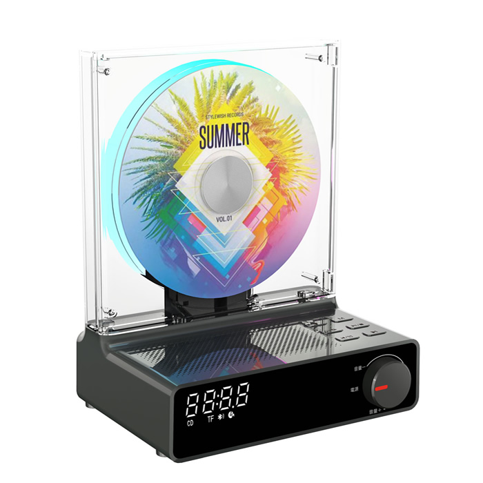 ダイニチ電子 Wizz 縦型CDプレーヤー WVC-S001G グレー