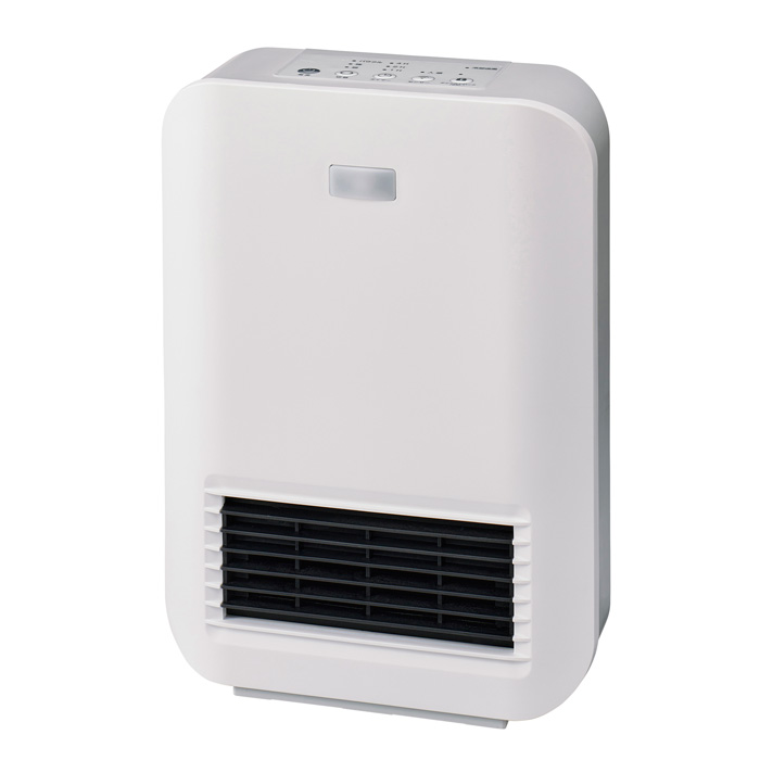 ユアサプライムス 人感センサー付きセラミックヒーター YGT-S1200GM-W