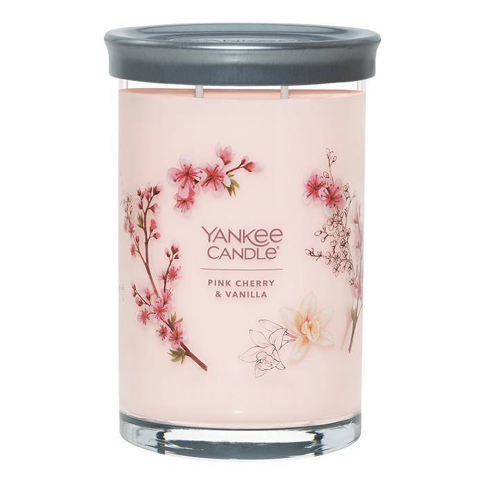 YANKEE CANDLE シグネチャータンブラー2ウィック ピンクチェリー&バニラ YK01205386 カメヤマ株式会社 ヤンキーキャンドル