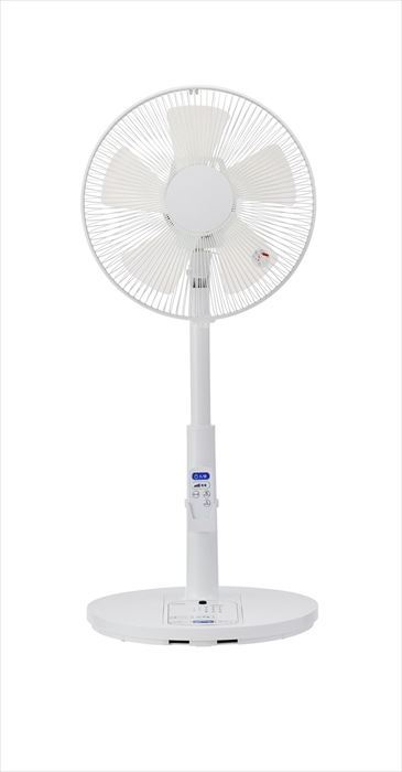 ユアサプライムス YUASA AC 扇風機 ACリモコンリビング扇風機 リモコン付き タイマー付き 風量調節可能 YT-3240GR-W ホワイト