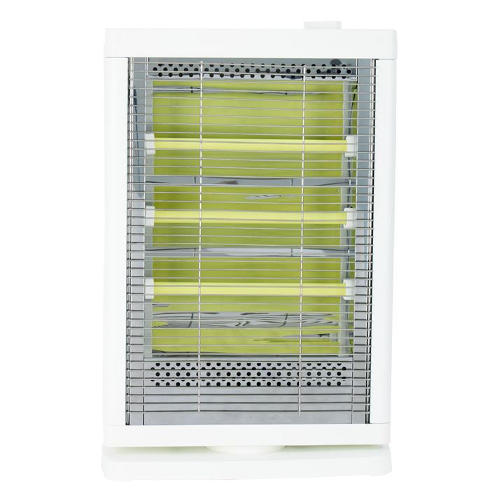 ゼピール 自動首振り電気ストーブ 900W ZDQ-09B-W ZEPEAL