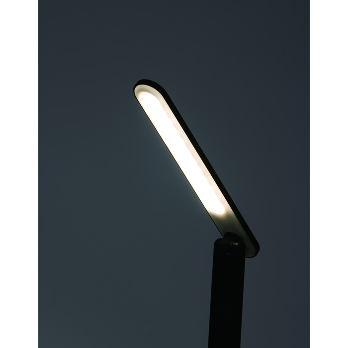 ゼピール LED スタンドライト デジタル表示付 ZLT-20B-K ブラック