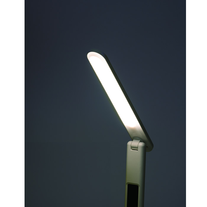 ゼピール LED スタンドライト デジタル表示付 ZLT-20B-W ホワイト