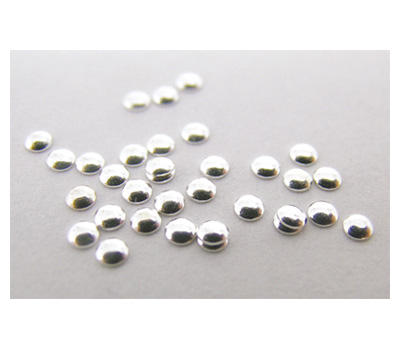 シャレドワ スタッズ ラウンド０．８ｍｍ シルバー １００P【メール便対応】ネイルパーツ ネイル スタッズ