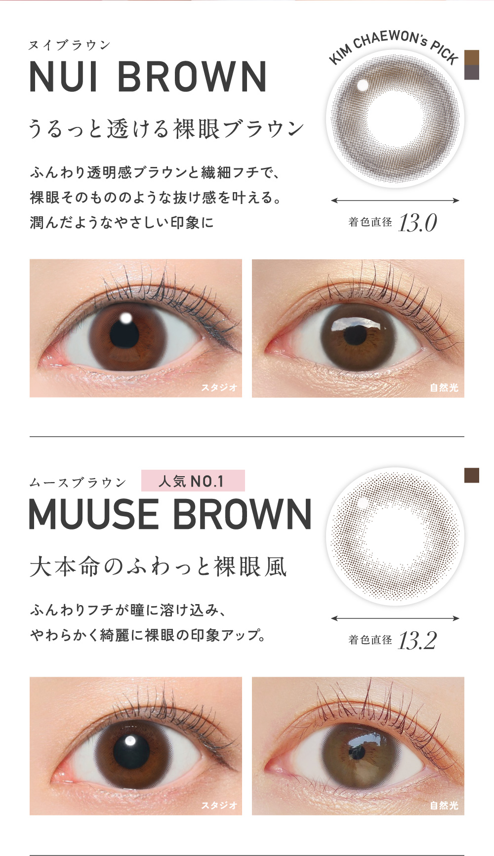 NUI BROWN �k�C�u���E���EMUUSE BROWN ���[�X�u���E��