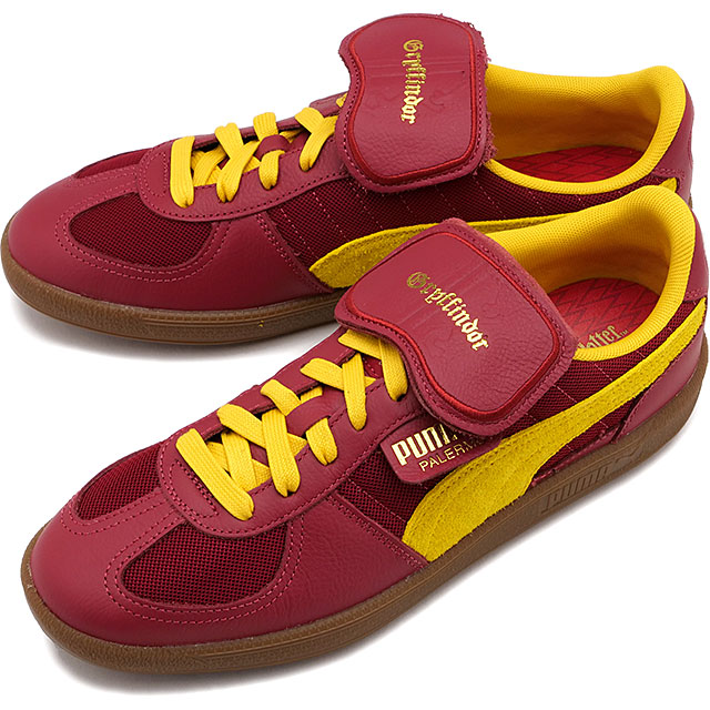 [ ブランド ] プーマ PUMA [ ジャンル ] スニーカー [ 素 材 ] アッパー：天然皮革／合成繊維 ハリーポッターとコラボした特別な一足 80年代初頭に登場し、瞬く間にサッカースタジアムの