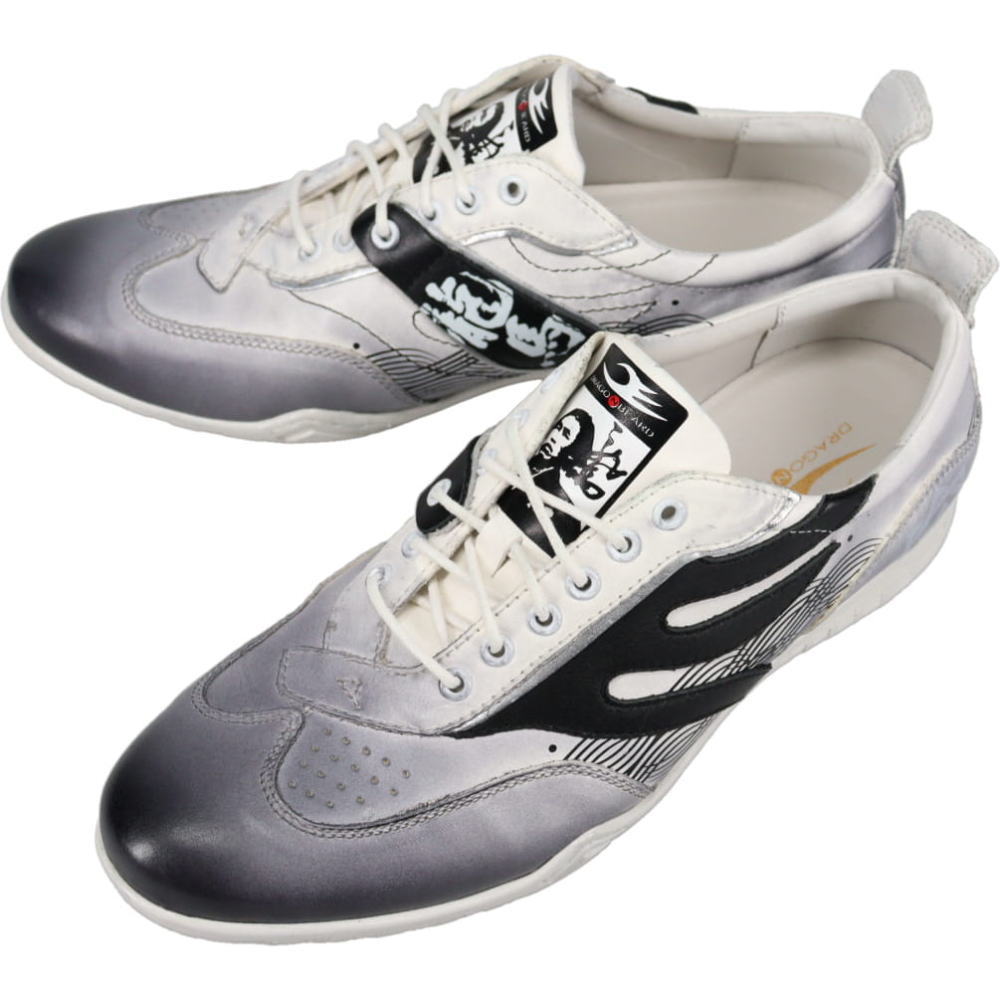 ドラゴンベアード DRAGON BEARD スニーカー DB クラシック 70 龍馬 DB CLASSIC 70 龍馬 WHT/BLK ホワイト/ブラック