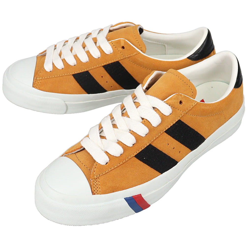 プロケッズ PRO-keds スニーカー ロイヤル プラス スエード ロー ROYAL PLUS SUEDE LO マスタード PN1021