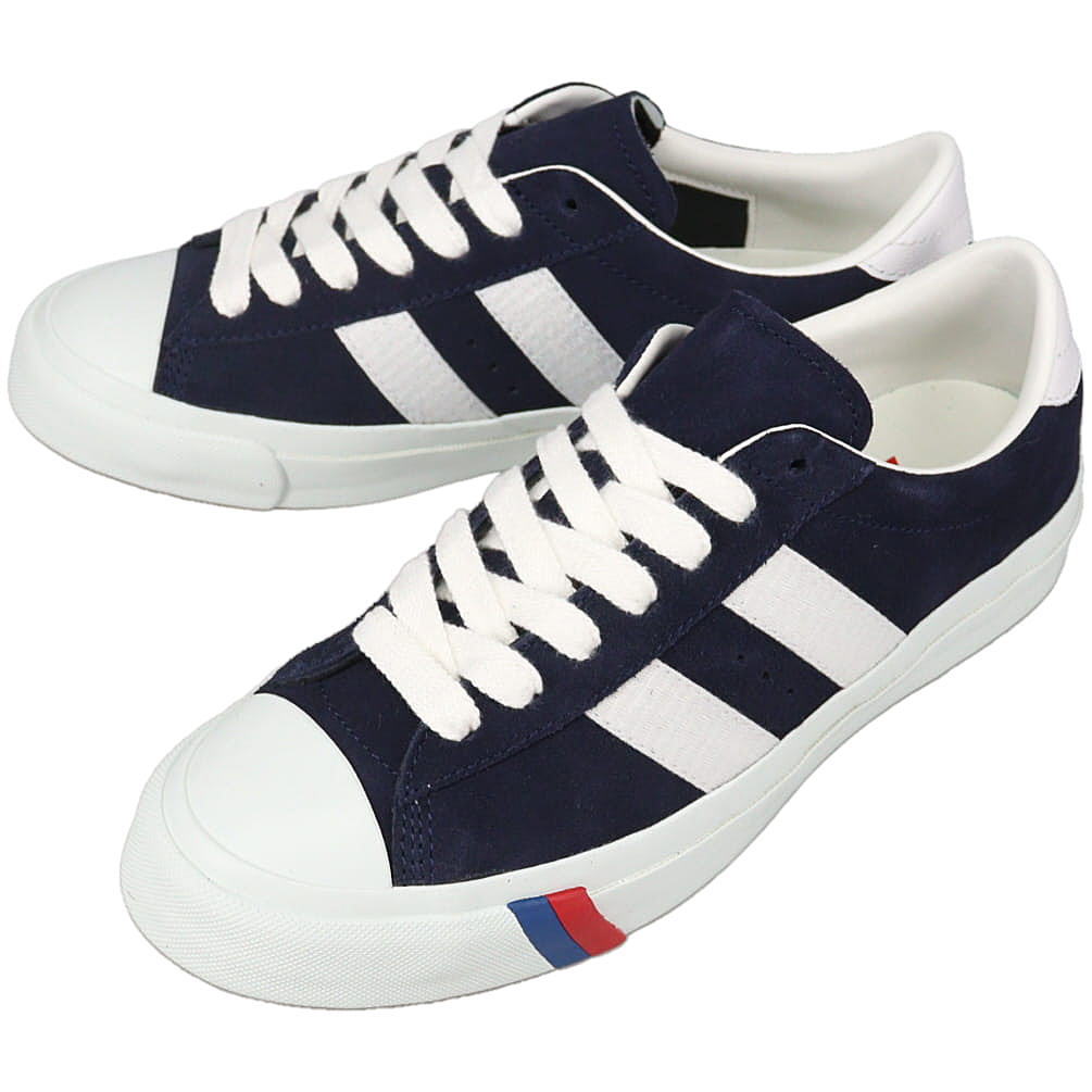 プロケッズ PRO-keds スニーカー ロイヤル プラス スエード ロー ROYAL PLUS SUEDE LO ネイビー PN1021