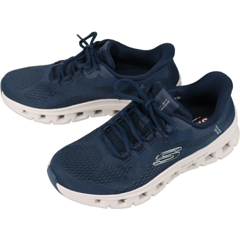 スケッチャーズ SKECHERS スニーカー スリップインズ グライドステップ プロ エルロン Slip-ins GLIDE-STEP PRO-ELRON ネイビー 232941 N