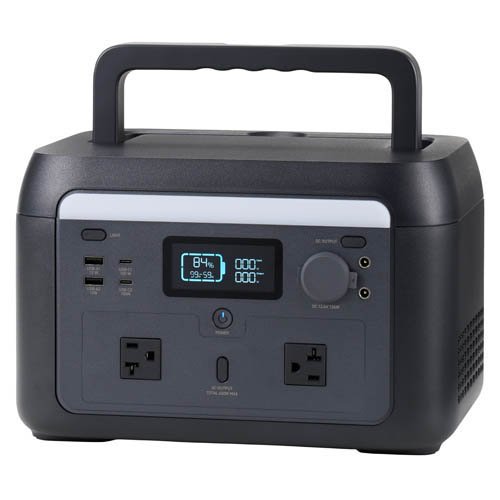 ポータブル電源 500P(容量 512Wh)DE-PS500PBK