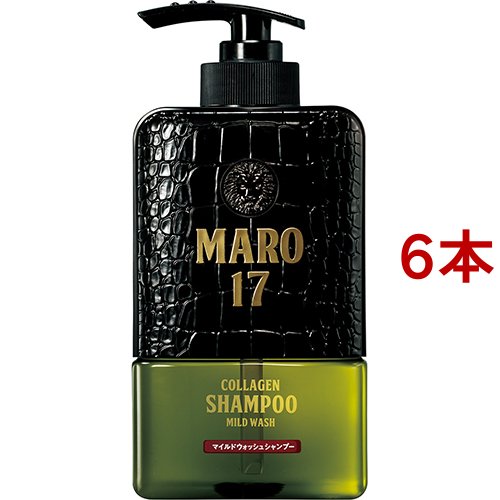 MARO17 コラーゲン シャンプー マイルドウォッシュ(350ml*6本セット)[シャンプー その他]