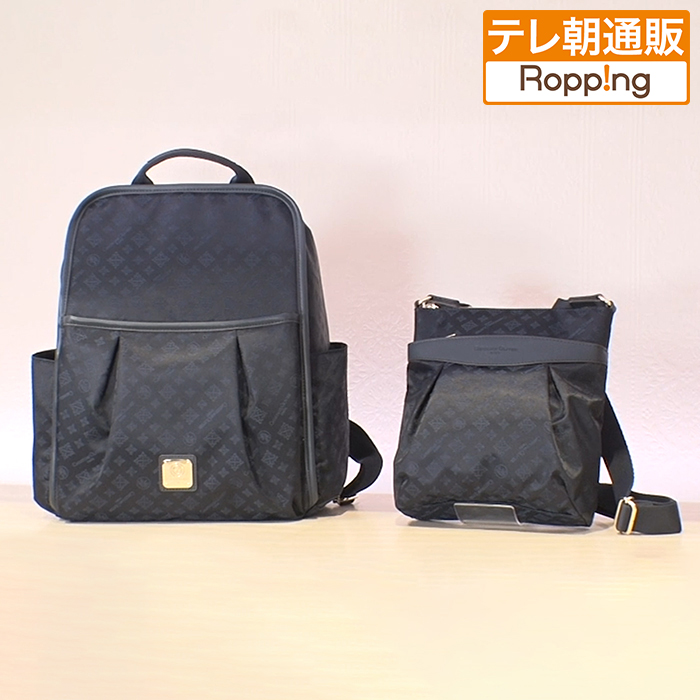 【11月5日まで！クーポン利用で3000円引き】クリスチャン・オリビエ ラウンドスクエアリュック＆ショルダーバッグ2点セット じゅん散歩