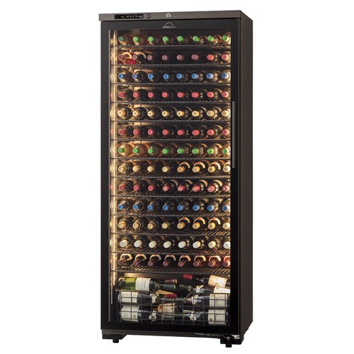 【標準設置料金込】【長期保証付】フォルスター(forster) ST-408GL-WK ロングフレッシュ 日本製ワインセラー 120本収納 左開き 酷暑対応