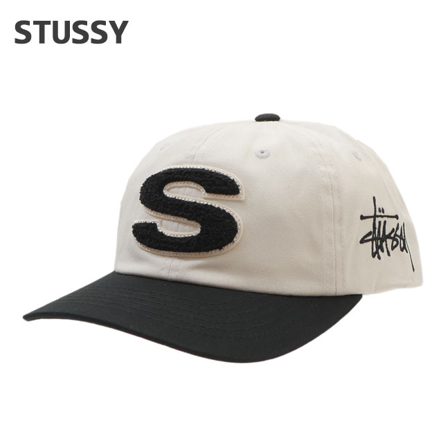 新品 ステューシー STUSSY CHENILLE S LOW PRO CAP キャップ スケート ストリート エイトボール ストックロゴ ストゥーシー スチューシー