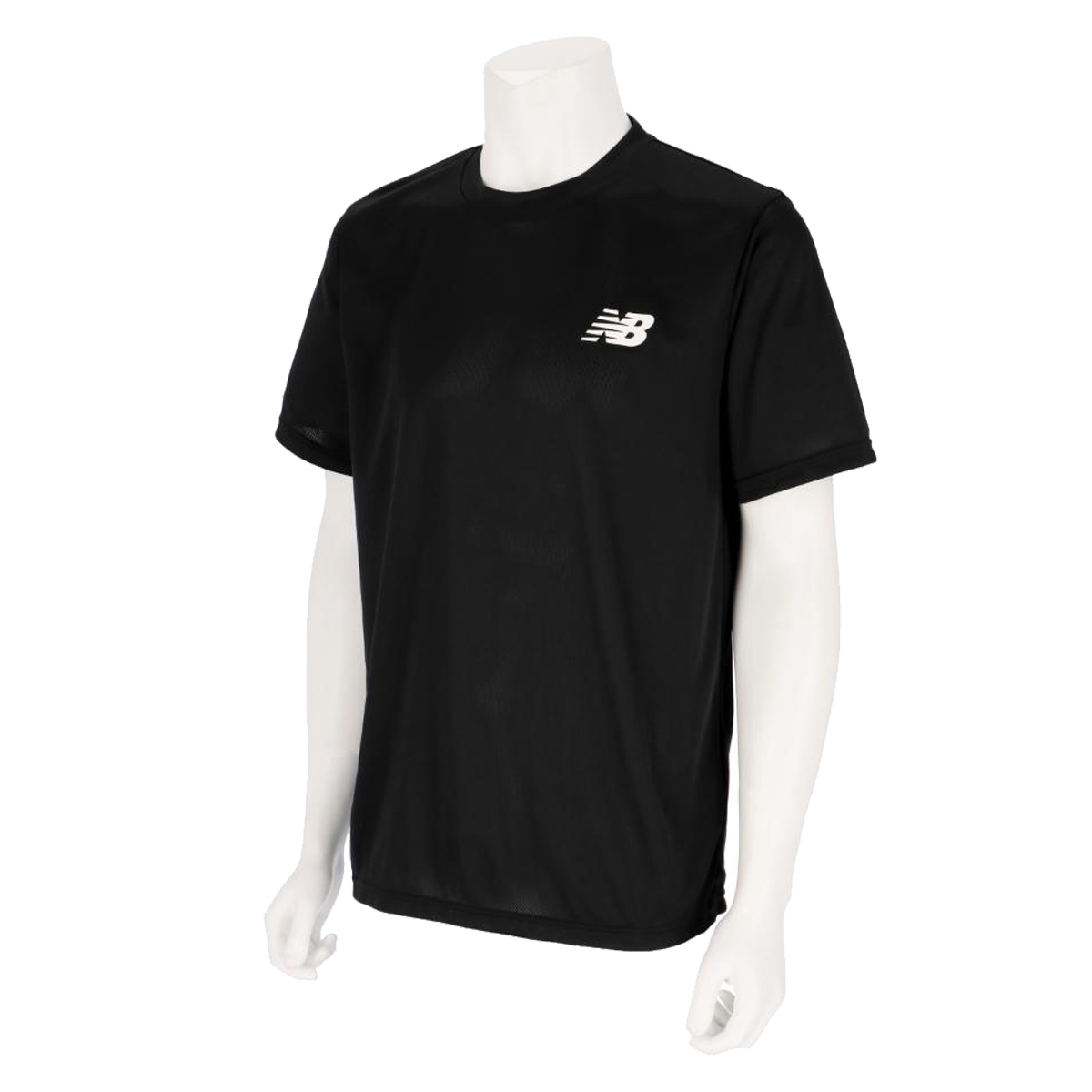 【カテゴリ】ニューバランス スポーツ ランニング トレーニング ウェア Tシャツ 半袖 ショートスリーブ S/S【品番】AMT45401-BK【対象】男性用【素材】ポリエステル100%【サイズ】S/身