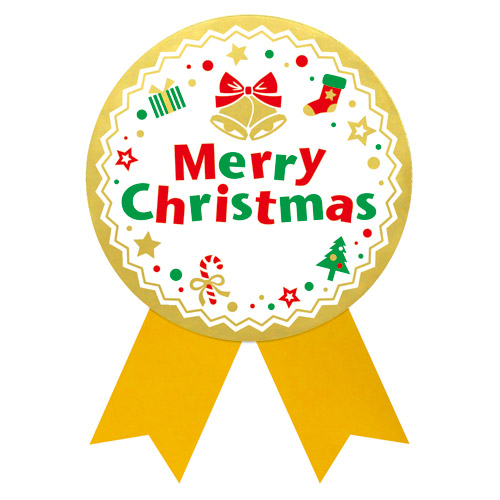 【商品説明】○直径59mmと大ぶりなギフトシールです。存在感もしっかりありますので、クリスマスプレゼントのギフト包装に最適です。仕上げにぜひ！【詳細】・サイズ:直径59mm・材質:シール=コートタック